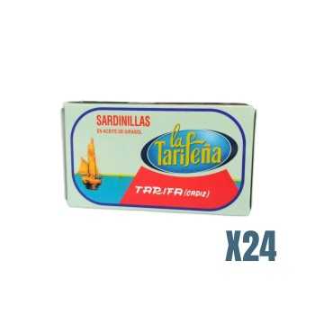 Lote la Tarifeña Conservas de Sardinas 120grx24