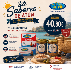 Lote Saboreo de Atún en aceite de oliva y girasol