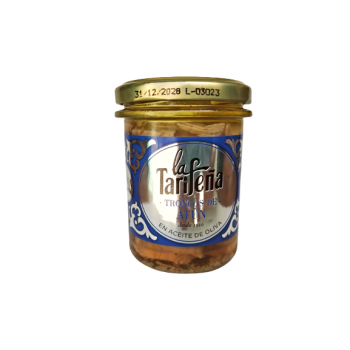 Troncos de atún 190gr en aceite de oliva La Tarifeña