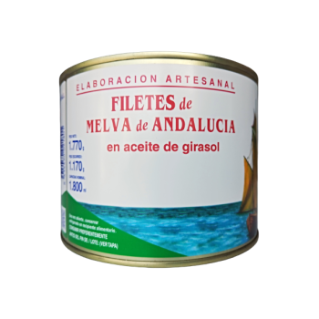 Melva de Andalucía 1770gr en aceite de girasol