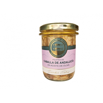 Filetes de caballa 190gr en aceite de oliva