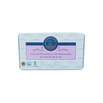Filetes de caballa 120gr en aceite de oliva
