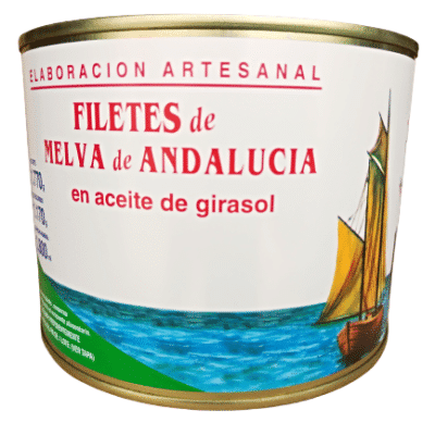 Conserva de pescado melva en aceite de Girasol 1800gr