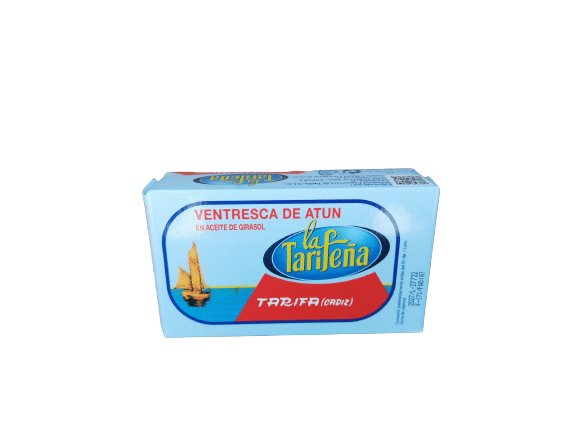 Ventresca de atún en aceite de girasol 120gr la Tarifeña
