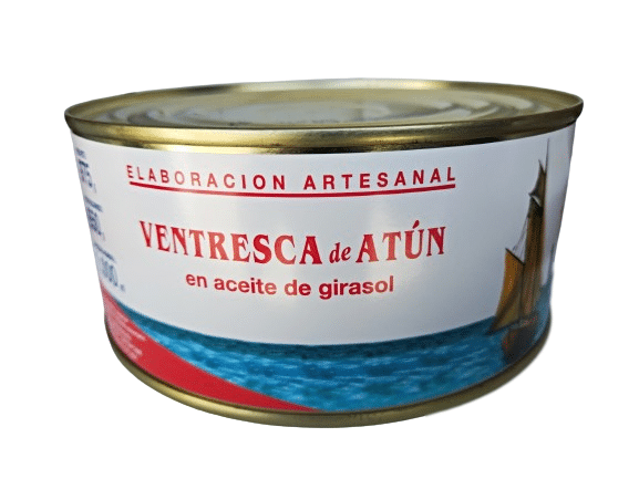 Ventresca de atún en aceite de girasol 975gr La Tarifeña