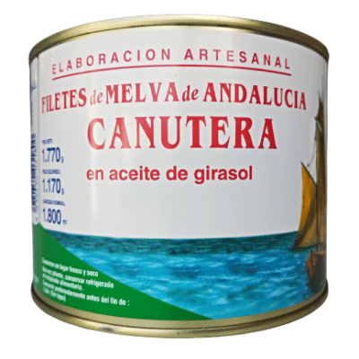 Conserva de pescado melva canutera en aceite de girasol 1770gr