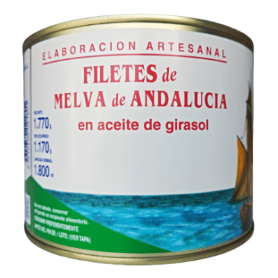Conserva de pescado Melva en aceite de girasol 1770gr